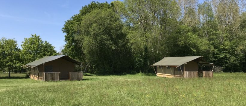 O2 Camping is een rustige camping met safaritenten in Normandië in een natuurlijke omgeving op 5 km van zee, ideaal voor rustzoekers, ruimte en natuur.