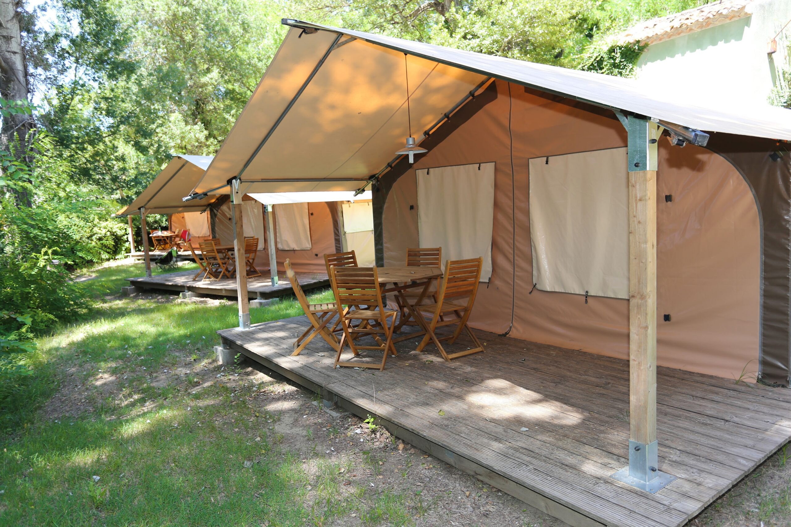 Camping La Plage St André De Roquepertuis