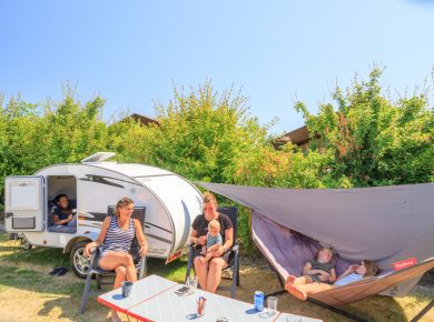 Netherlands, Zeeland, Ardoer Camping 'Zeeuwse Kust' at Renesse