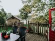 Dierenbos boomhut Koekoek terras met uitzicht