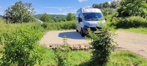 Camperplek bij Camping A-Rigaud, Frankrijk