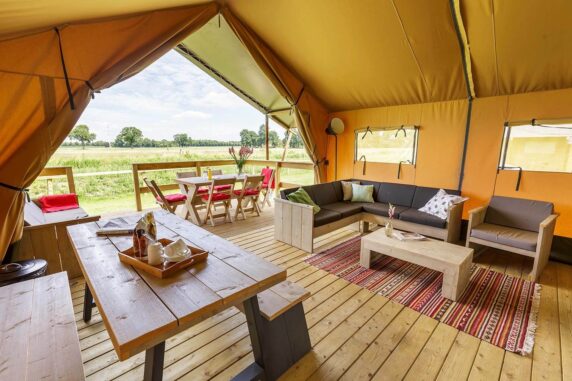 Luxe lodgetent – De Twee Bruggen - photo 2
