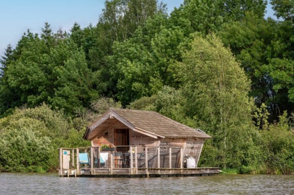 Drijvende hut in Pressac - photo 2