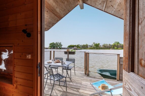 Drijvende hut in Pressac - photo 4