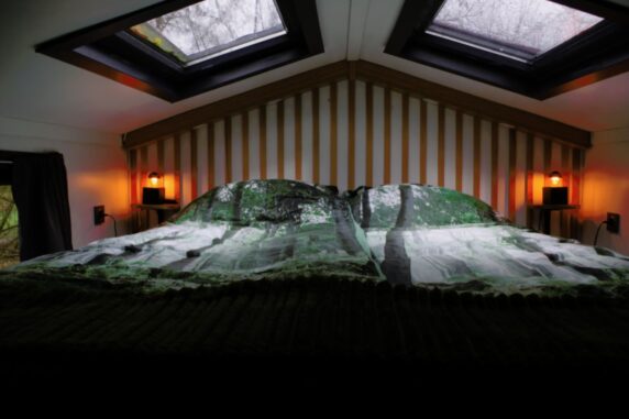 Tiny House in Hoogersmilde tweepersoonsbed