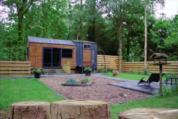 Tiny House in Hoogersmilde buitenkant