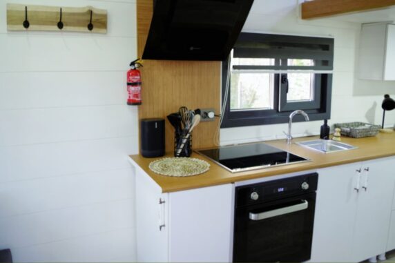 Tiny House in Hoogersmilde keuken