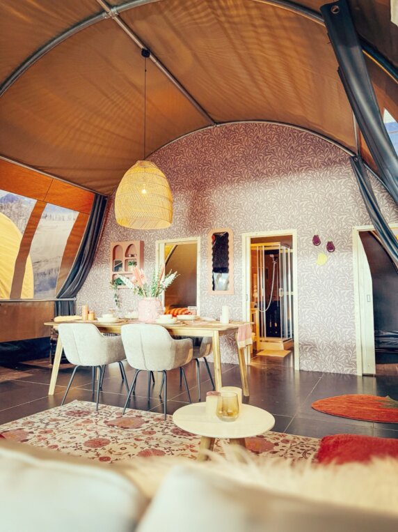 Luxe glamping tent in Le Marche - photo 2