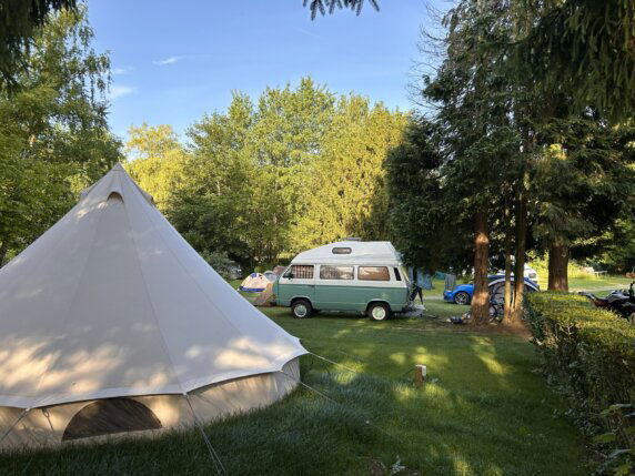 Tipi tent in de Belgische Ardennen - photo 1