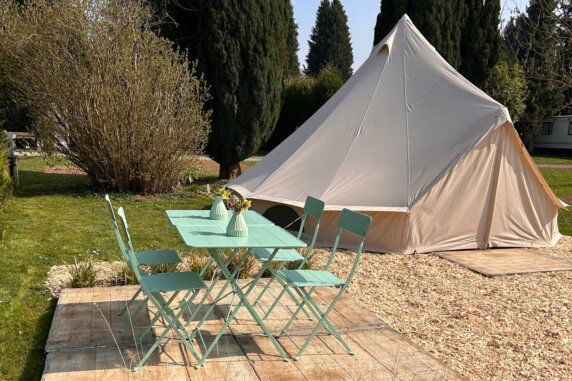 Tipi tent in de Belgische Ardennen - photo 2