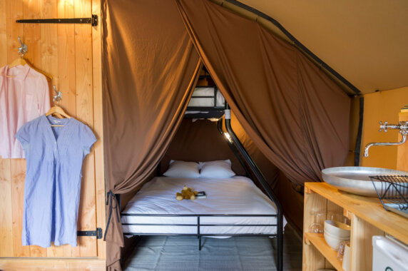 Trappeur Tent 5 personen – Huttopia de Meinweg - photo 2