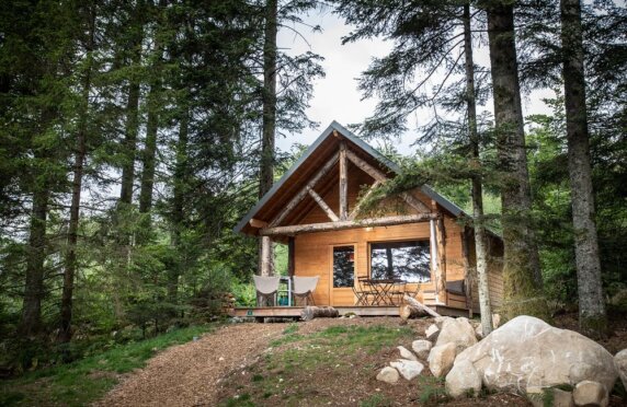 6 Persoons Cabane Plus Huttopia Forêt des Vosges - photo 1